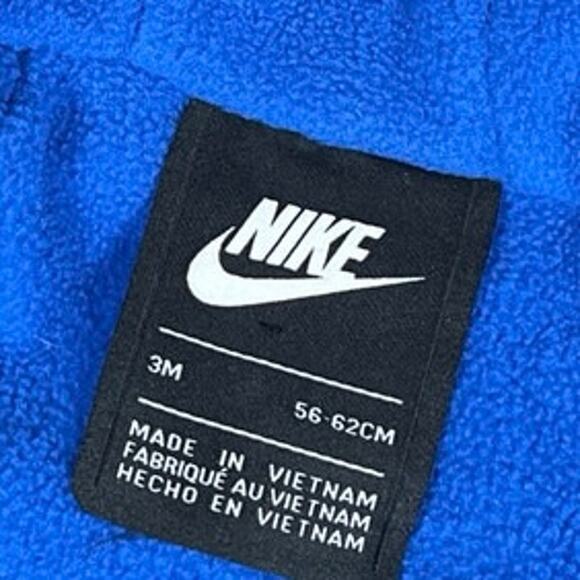 NIke Cire Puffer Infant Baby Insulated Snowsuit Winter Blue Sz 3 Mo F422-U89 - Picture 6 of 7